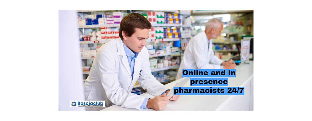 Online and in presence pharmacists 24/7 : We're Here to Help You