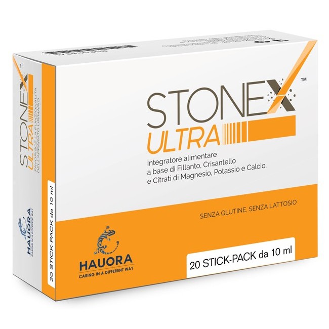 Hauora Med Stonex Ultra integratore 20 Stick Pack 10 Ml Hauora Med Stonex Ultra integratore 20 Stick Pack 10 Ml