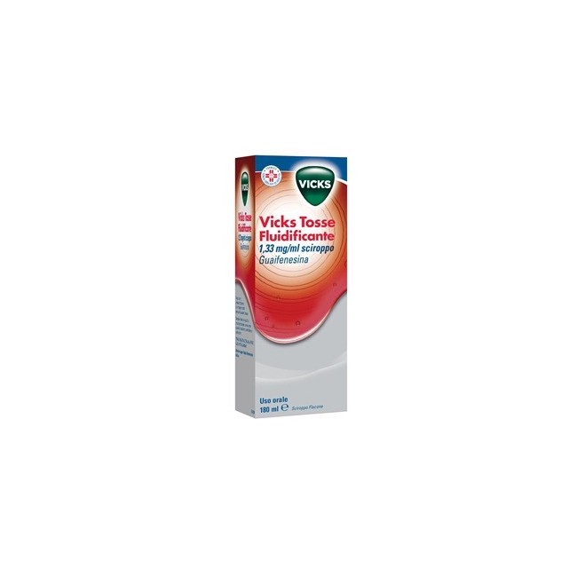 Vicks Tosse Fluidificante* Sciroppo 180ml Vicks Tosse Fluidificante* Sciroppo 180ml