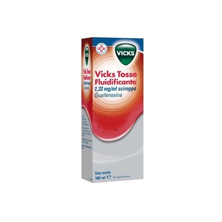 Vicks Tosse Fluidificante* Sciroppo 180ml Vicks Tosse Fluidificante* Sciroppo 180ml