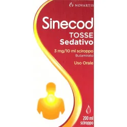 Sinecod Tosse Sedativo * Sciroppo 200ml 3mg/10g