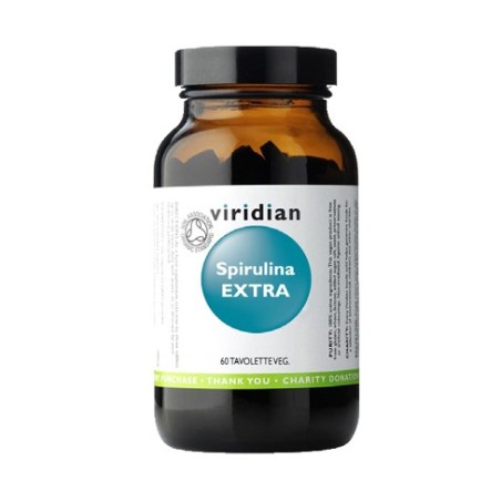 Natur Viridian Spirulina Extra 60 tavolette Natur Viridian Spirulina Extra 60 tavolette