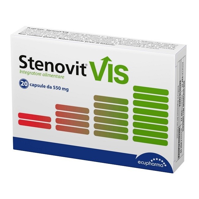 Ecupharma Stenovit Vis integratore 20 Capsule