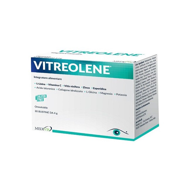 Medivis Vitreolene 30 Bustine integratore per la vista Medivis Vitreolene 30 Bustine integratore per la vista