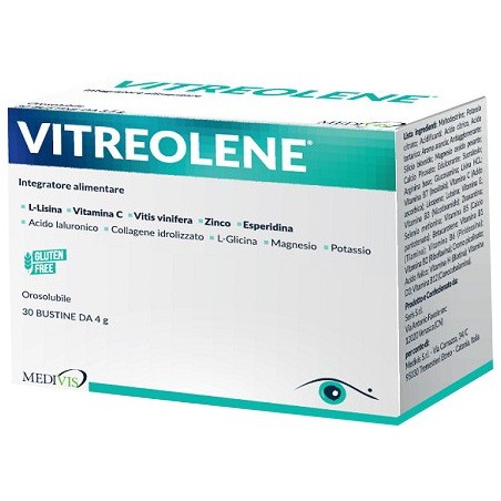 Medivis Vitreolene 30 Bustine integratore per la vista Medivis Vitreolene 30 Bustine integratore per la vista