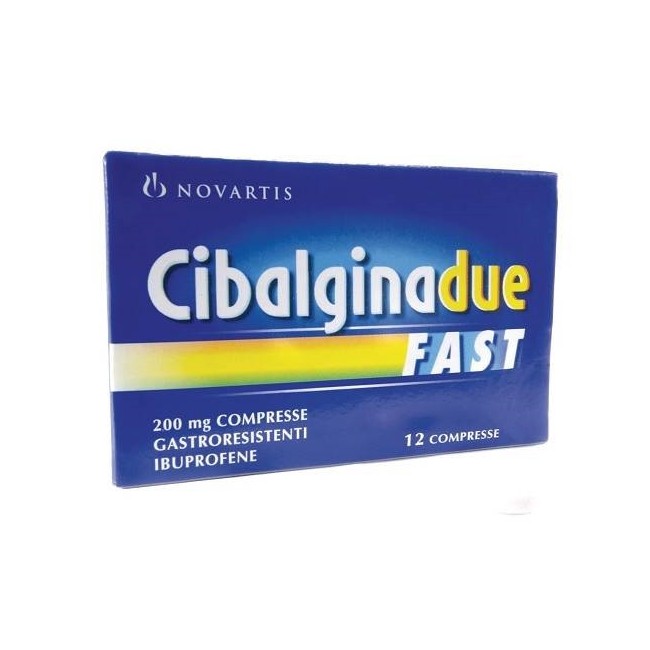 Cibalgina Due Fast*12 Compresse 200mg