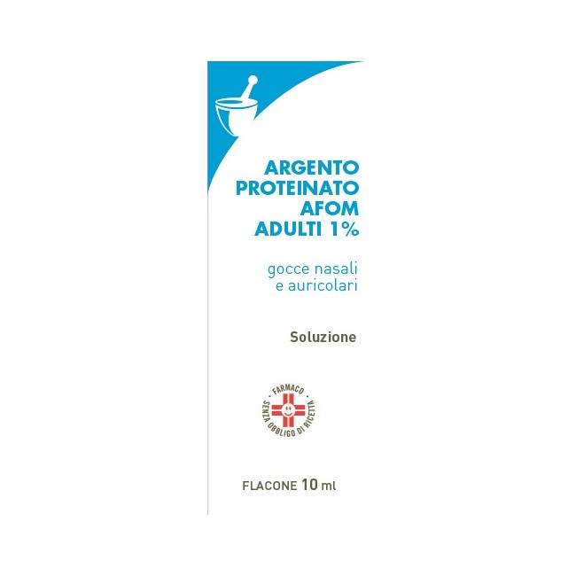 Argento Proteinato Afom*1% 10ml Argento Proteinato Afom*1% 10ml