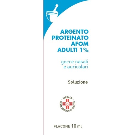 Argento Proteinato Afom*1% 10ml Argento Proteinato Afom*1% 10ml