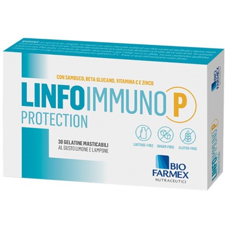 Biofarmex Linfoimmuno P Protection 30 Gelatine Biofarmex Linfoimmuno P Protection 30 Gelatine