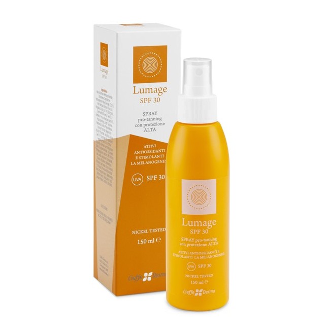 Cieffe Derma Lumage Spf30 protezione solare spray 150 Ml Cieffe Derma Lumage Spf30 protezione solare spray 150 Ml