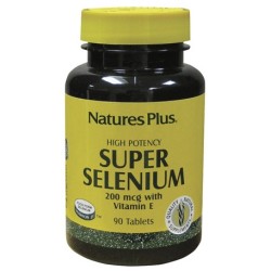 Natures plus Super Selenio 200 Mcg Con Vitamina E 90 Tavolette