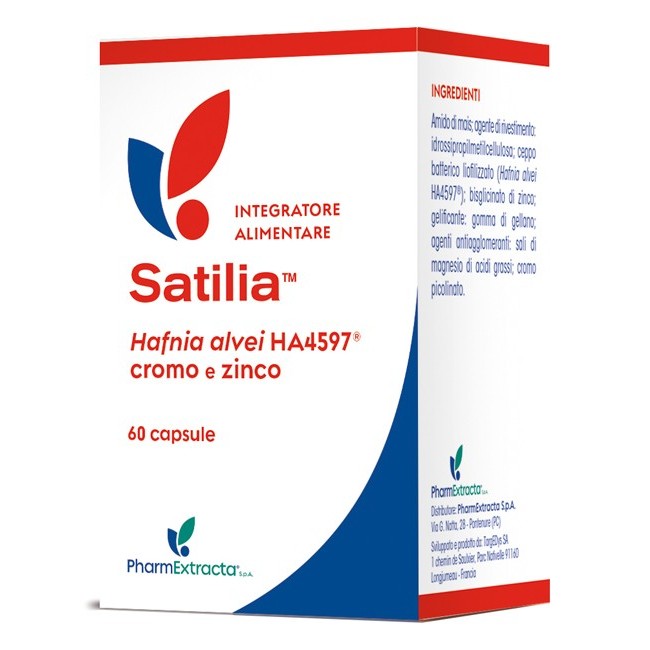 Pharmextracta Satilia integratore 60 Capsule Pharmextracta Satilia integratore 60 Capsule