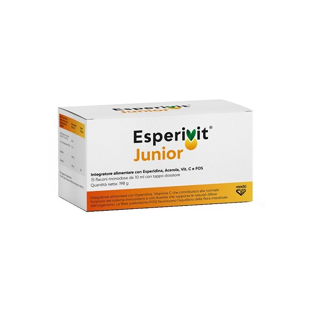 Vanda Omeopatici Esperivit Junior 15 Flaconi Da 10 Ml