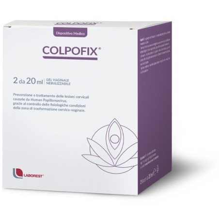 Colpofix gel vaginale 2 Flaconi Da 20 Ml + 20 Applicatori Colpofix gel vaginale 2 Flaconi Da 20 Ml + 20 Applicatori