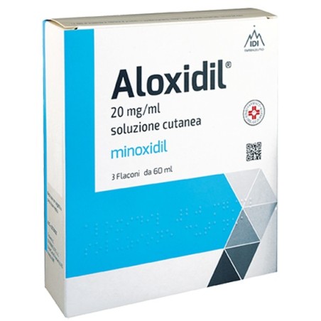 Idi Farmaceutici Aloxidil 20 Mg/ml Soluzione Cutanea 3 flaconi