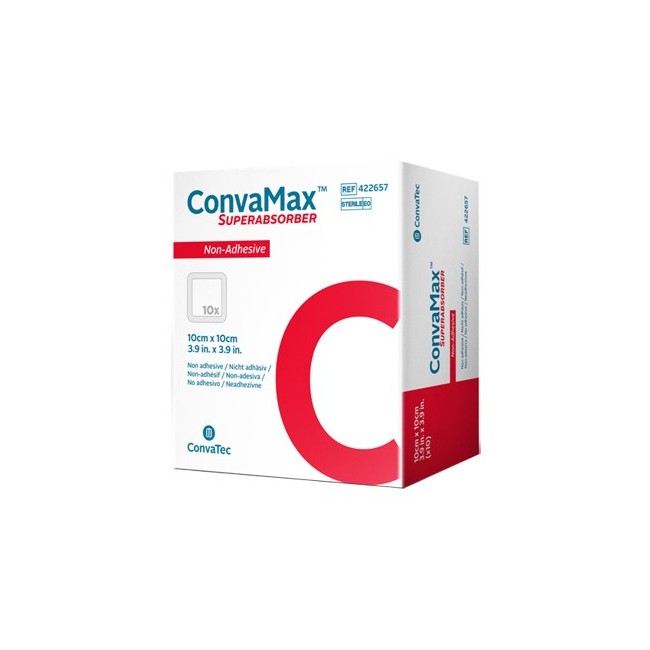 Convamax Superabsorber Non-adhesive 15 X 15 Cm 10 Pezzi Convamax Superabsorber Non-adhesive 15 X 15 Cm 10 Pezzi
