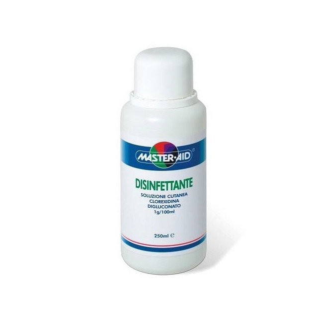 Master Aid Disinfettante Per Ferite ed Escoriazioni Soluzione 250ml -  Para-Farmacia Bosciaclub