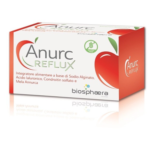 Biosphaera Pharma Anurc Reflux integratore 20 Stick Biosphaera Pharma Anurc Reflux integratore 20 Stick