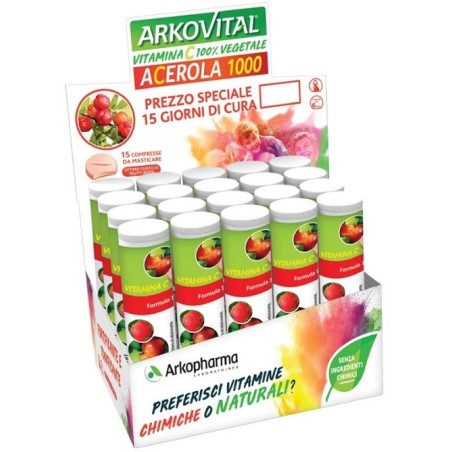 Arkofarm Arkovital Acerola 1000 15 Compresse