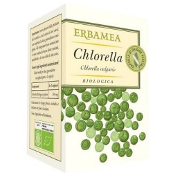 Erbamea Chlorella Biologica integratore 50 Capsule