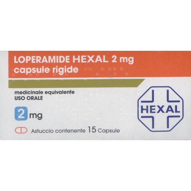 Loperamide Hexal* 15 Capsule 2mg Loperamide Hexal* 15 Capsule 2mg