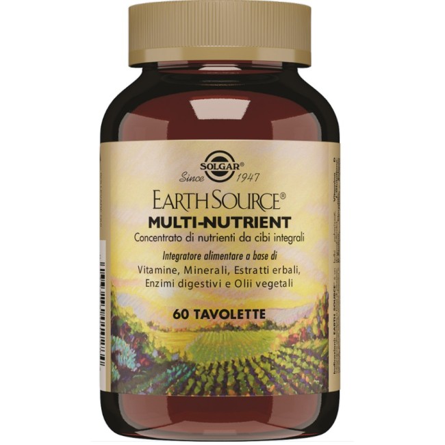 Solgar Multinutrient Earth Source 60 Tavolette Solgar Multinutrient Earth Source 60 Tavolette