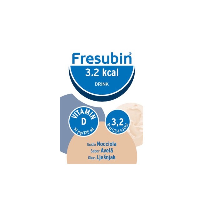 Fresenius Kabi Italia Fresubin 3,2 Kcal Drink Nocciola 4 X 125 Ml Fresenius Kabi Italia Fresubin 3,2 Kcal Drink Nocciola 4 X 125 Ml