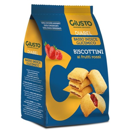 Farmafood Giusto Diabel Biscottini Frutti Rossi 250 G Farmafood Giusto Diabel Biscottini Frutti Rossi 250 G