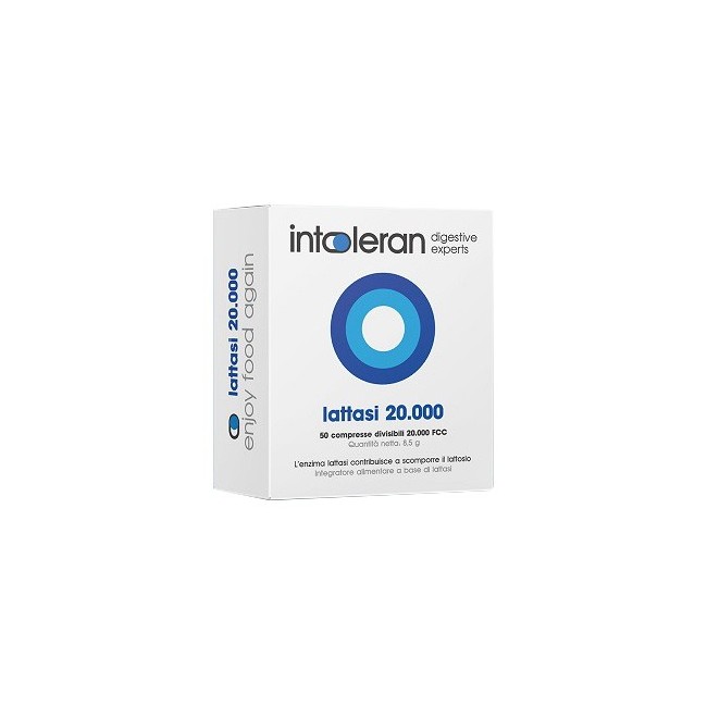 Intoleran Lattasi 20000 50 Compresse Divisibili