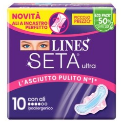 Fater Lines Seta Ultra Assorbenti Ali 10 Pezzi