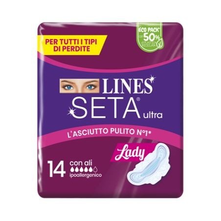 Fater Lines Seta Ultra Assorbenti Lady Ali 14 Pezzi Fater Lines Seta Ultra Assorbenti Lady Ali 14 Pezzi