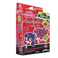 Master-aid Quadra Girls Lady Bug Cerotti Assortiti 18 Pezzi