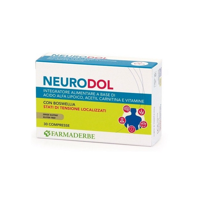 Farmaderbe Neurodol Acido Lipoico 30 Compresse