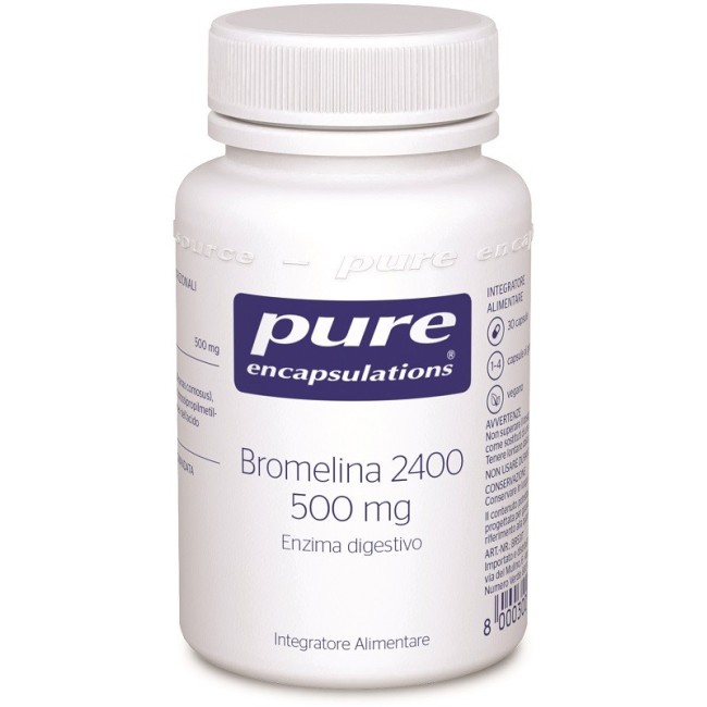 Nestle' Italiana Pure Encapsulations Bromelina 30 Capsule Nestle' Italiana Pure Encapsulations Bromelina 30 Capsule