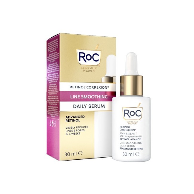 Roc Retinol Correxion Line Smoothing Siero Viso Giorno 30 Ml Roc Retinol Correxion Line Smoothing Siero Viso Giorno 30 Ml