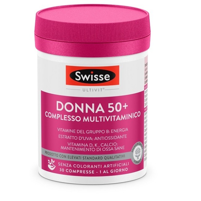 Swisse Multivitaminico Donna 50+ 30 Compresse Swisse Multivitaminico Donna 50+ 30 Compresse