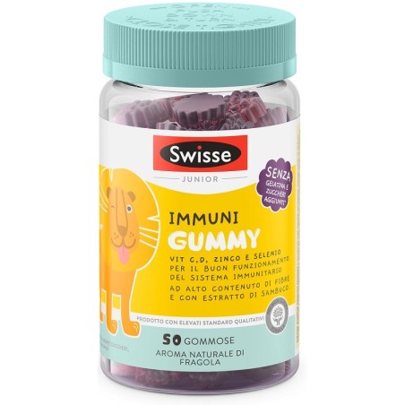 Swisse Junior Immuni Gummy 50 Pastiglie Gommose Swisse Junior Immuni Gummy 50 Pastiglie Gommose