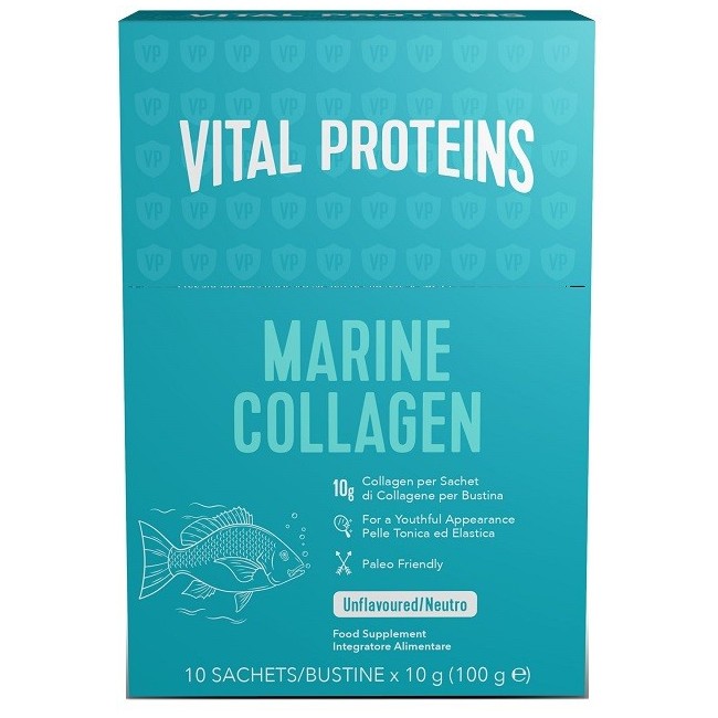 Nestle' Italiana Vital Proteins Marine Collagen 10 Stick Pack Da 10 G