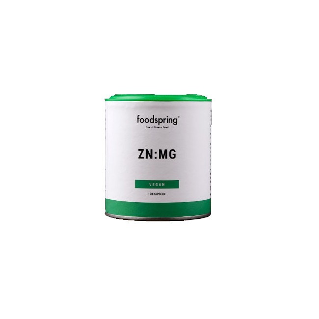 Foodspring Gmbh Zn Mg integratore 100 Capsule Foodspring Gmbh Zn Mg integratore 100 Capsule
