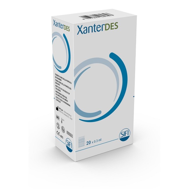 Sifi Xanterdes Soluzione Oftalmica 20 Pezzi Da 0,3 Ml Sifi Xanterdes Soluzione Oftalmica 20 Pezzi Da 0,3 Ml