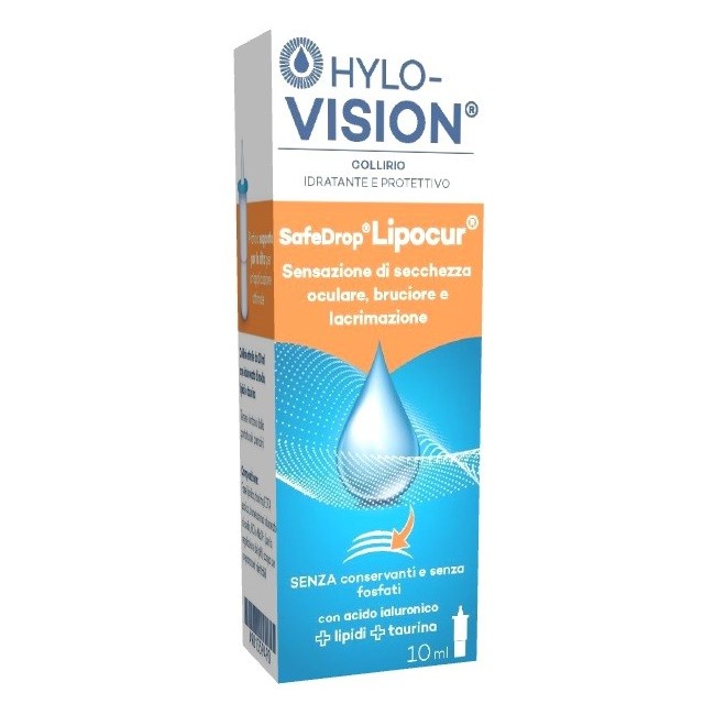 Omnivision Italia Hylovision Safe Drop Lipocur Collirio 10 Ml Omnivision Italia Hylovision Safe Drop Lipocur Collirio 10 Ml