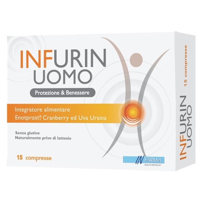 Infarma Infurin Uomo integratore 15 Compresse Infarma Infurin Uomo integratore 15 Compresse