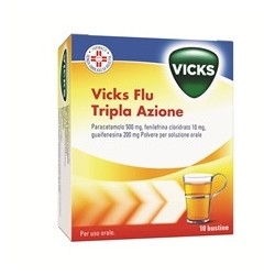Vicks Flu Tripla Azione* 10 Bustine