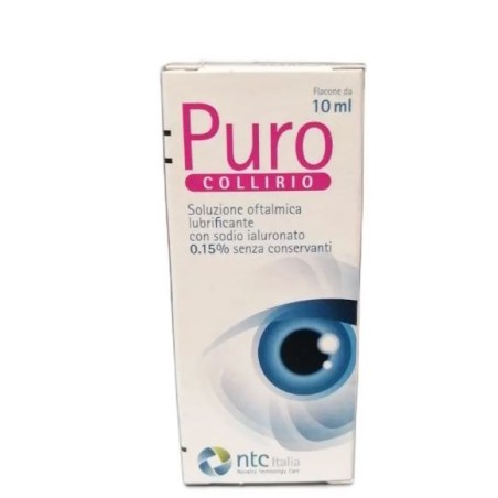 Ntc Puro Collirio Gocce Oculari 10 Ml Ntc Puro Collirio Gocce Oculari 10 Ml
