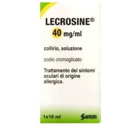 Santen Italy Lecrosine 40 Mg/ml Collirio, Soluzione
