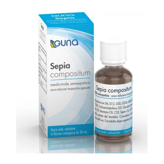 Guna Sepia Compositum Soluzione Orale Gocce 30ml Guna Sepia Compositum Soluzione Orale Gocce 30ml