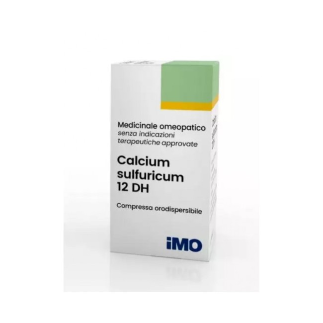 Imo Calcium Sulfuricum 12dh 200 Compresse Imo Calcium Sulfuricum 12dh 200 Compresse