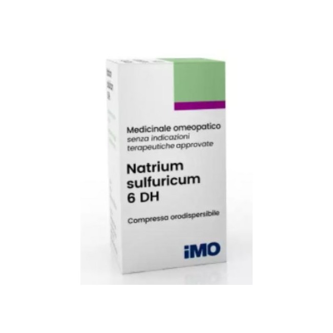 Imo Natrium Sulfuricum 6dh 200 Compresse Imo Natrium Sulfuricum 6dh 200 Compresse