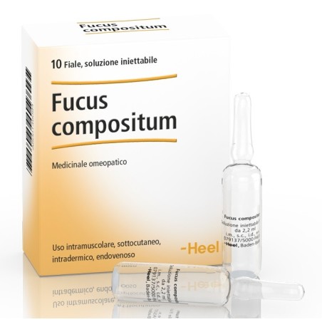 Heel Fucus compositum 10 fiale medicinale omeopatico Heel Fucus compositum 10 fiale medicinale omeopatico