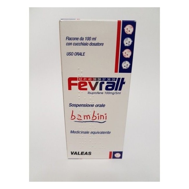 Fevralt* Bambini Sospensione Orale 100mg/5ml